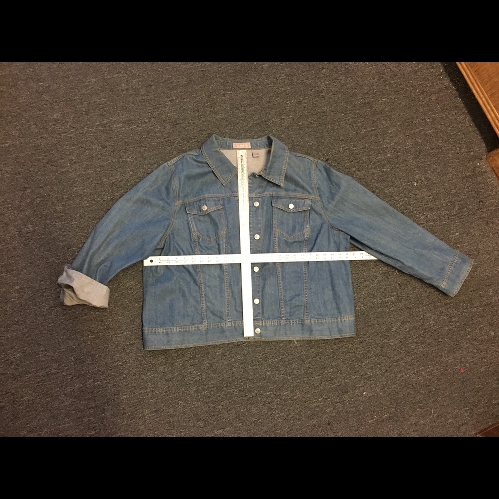 Liz Claiborne 3x denim jacket